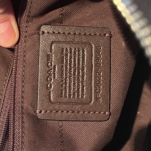 Coach Horse and Carriage Jacquard Prairie Satchel - Picture 4 of 4